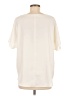 Ann Taylor 100% Polyester Ivory Short Sleeve Blouse Size M - photo 2