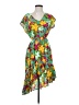 Unbranded Tropical Green Cocktail Dress Size S (estimated) - photo 1