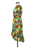 Unbranded Tropical Green Cocktail Dress Size S (estimated) - photo 5