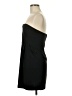 Silence and Noise Solid Black Cocktail Dress Size M - photo 5