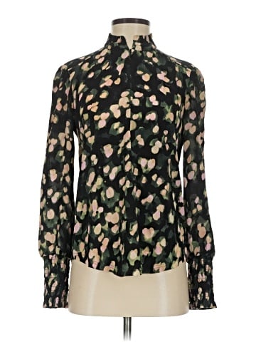 Go By Go Silk Long Sleeve Silk Top (view 1)