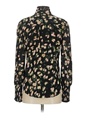 Go By Go Silk Long Sleeve Silk Top (view 2)