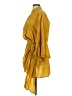 SECULAR 100% Cotton Yellow Casual Dress Size XS - photo 5