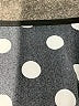 Unbranded 100% Polyester Polka Dots Black Short Sleeve Blouse Size L - photo 7