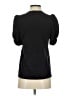 A.L.C. 100% Cotton Black Short Sleeve Turtleneck Size S - photo 2