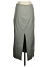 Everlane Solid Gray Formal Skirt Size M - photo 2