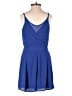 TYR 100% Polyester Solid Blue Romper Size 2 - photo 2