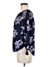 Express Outlet 100% Polyester Blue 3/4 Sleeve Blouse Size M - photo 5