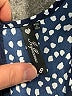 Influence 100% Polyester Polka Dots Blue Casual Dress Size 8 - photo 7