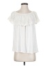 Accent Ivory Short Sleeve Blouse Size S/M - photo 1