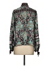 Anna Sui Paisley Teal Long Sleeve Blouse Size 0 - photo 2