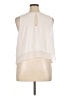 Bisou Bisou 100% Polyester Ivory Sleeveless Blouse Size XL - photo 2