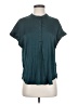 Old Navy 100% Polyester Teal Short Sleeve Blouse Size S - photo 1