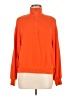 Lou & Grey Orange Turtleneck Sweater Size M - photo 1