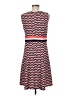 Studio One Chevron-herringbone Red Casual Dress Size 8 - photo 2