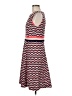 Studio One Chevron-herringbone Red Casual Dress Size 8 - photo 5