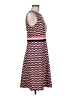 Studio One Chevron-herringbone Red Casual Dress Size 8 - photo 4