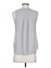 Creative Commune 100% Polyester Gray Sleeveless Blouse Size S - photo 2