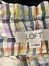 Ann Taylor LOFT Plaid Yellow Shorts Size XS - photo 3