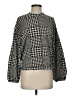 Monrow Houndstooth Black Pullover Sweater Size S - photo 1
