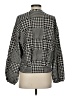 Monrow Houndstooth Black Pullover Sweater Size S - photo 2