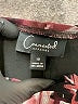 Connected Apparel Floral Multi Color Burgundy Cocktail Dress Size 10 - photo 7