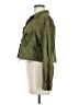 Topshop 100% Cotton Green Jacket Size 8 - photo 5