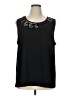 Maggie Barnes Black Sleeveless Top Size 1X - photo 1