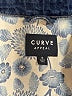 Curve Appeal Blue Long Sleeve Top Size S - photo 7