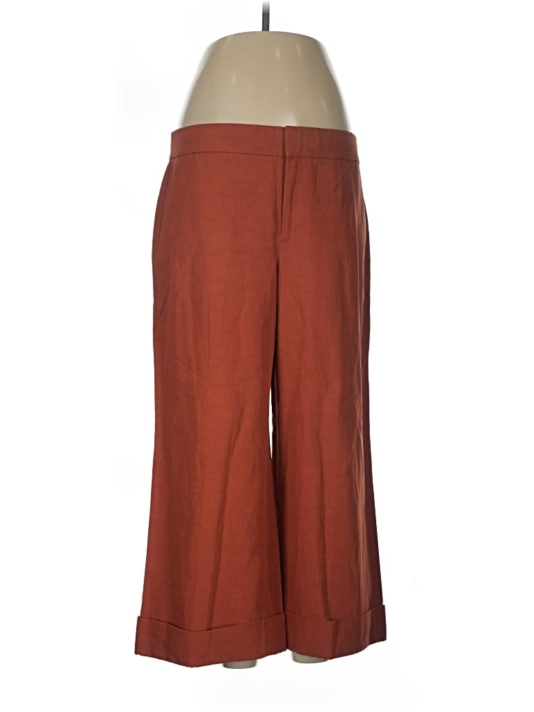 Pre-owned J.crew Collection Dress Pants In Brown