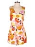 Lush Print Orange Romper Size S - photo 1
