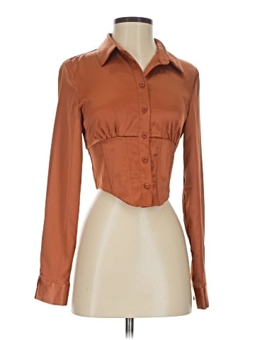 Do & Be Long Sleeve Blouse (view 1)