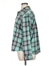 Unbranded Plaid Teal Long Sleeve Blouse Size 1X - photo 5