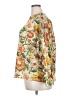 Shein Curve 100% Polyester Floral Gold Pullover Sweater Size 18 Plus (3) - photo 5