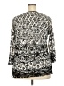 Cj Banks Silver 3/4 Sleeve Blouse Size 2X - photo 2