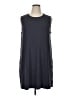J.Jill Solid Gray Casual Dress Size XL - photo 1