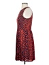 wren 100% Polyester Animal Print Red Cocktail Dress Size S - photo 5