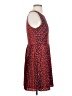 wren 100% Polyester Animal Print Red Cocktail Dress Size S - photo 4