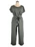 J.Jill Solid Gray Jumpsuit Size XL (tall) - photo 1