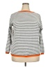 Unbranded 100% Viscose Stripes Gray Pullover Sweater Size 2X - photo 1