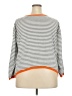 Unbranded 100% Viscose Stripes Gray Pullover Sweater Size 2X - photo 2