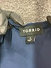 Torrid 100% Polyester Blue Sleeveless Blouse Size 3X Plus (3) - photo 7