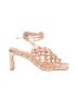 Elvio Zanon Tan Pink Sandals Size EU 41 - photo 1