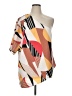 Shein Curve Orange 3/4 Sleeve Blouse Size 16 Plus (2) - photo 1