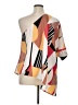 Shein Curve Orange 3/4 Sleeve Blouse Size 16 Plus (2) - photo 2