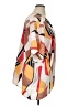 Shein Curve Orange 3/4 Sleeve Blouse Size 16 Plus (2) - photo 4