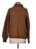 Gap Solid Brown Turtleneck Sweater Size M - photo 1
