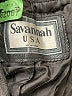 Savannah 100% Polyester Black Brown Blazer Size L - photo 6