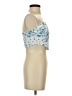 Shein Blue Sleeveless Blouse Size S - photo 4