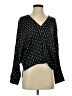 Joie 100% Rayon Black Long Sleeve Blouse Size XS - photo 1